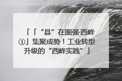 「“县”在图强·西峰①」集聚成势！工业转型升级的“西峰实践”