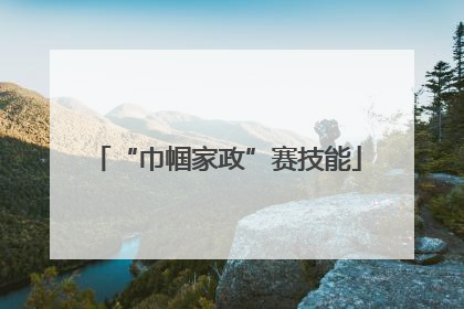 “巾帼家政”赛技能