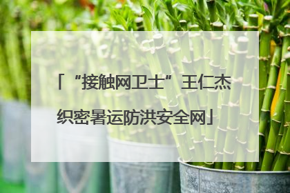 “接触网卫士”王仁杰织密暑运防洪安全网
