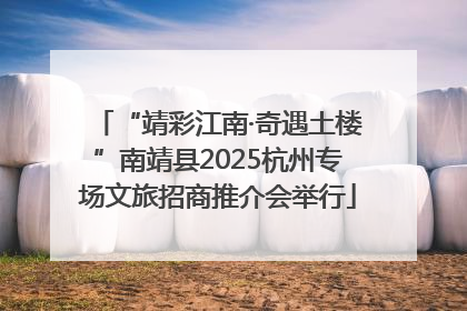 “靖彩江南·奇遇土楼”南靖县2025杭州专场文旅招商推介会举行