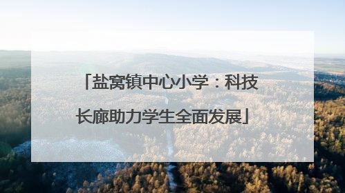 盐窝镇中心小学：科技长廊助力学生全面发展