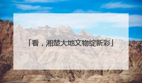 看，湘楚大地文物绽新彩