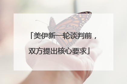 美伊新一轮谈判前，双方提出核心要求