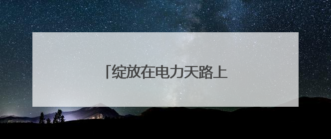绽放在电力天路上的“雪域格桑花”