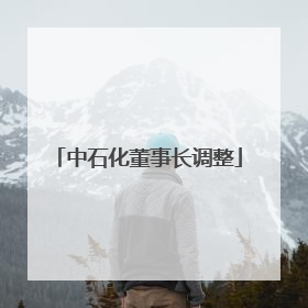 中石化董事长调整