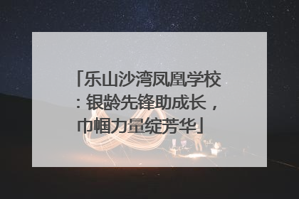 乐山沙湾凤凰学校：银龄先锋助成长，巾帼力量绽芳华