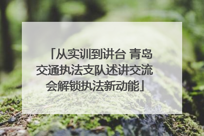 从实训到讲台 青岛交通执法支队述讲交流会解锁执法新动能