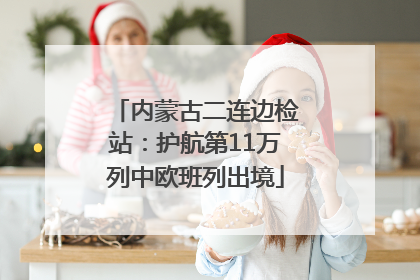 内蒙古二连边检站：护航第11万列中欧班列出境