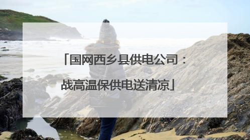 国网西乡县供电公司：战高温保供电送清凉
