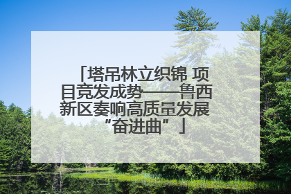 塔吊林立织锦 项目竞发成势——鲁西新区奏响高质量发展“奋进曲”