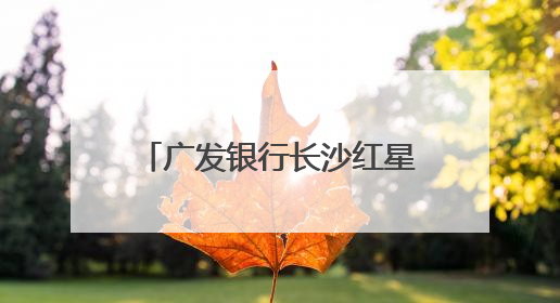 广发银行长沙红星支行开展“金融知识万里行”宣传活动