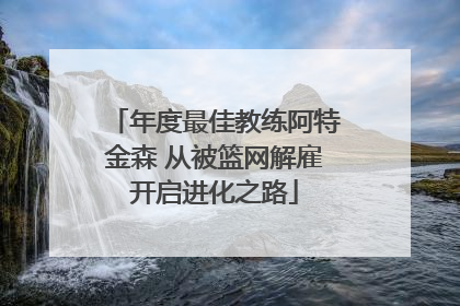 年度最佳教练阿特金森 从被篮网解雇开启进化之路