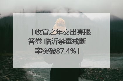收官之年交出亮眼答卷 临沂禁毒戒断率突破87.4%