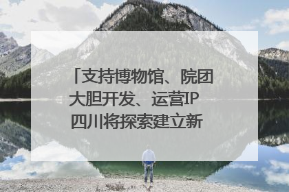 支持博物馆、院团大胆开发、运营IP 四川将探索建立新的收入分配激励机制｜新闻发布最前线
