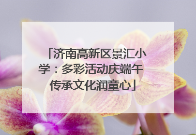 济南高新区景汇小学：多彩活动庆端午 传承文化润童心