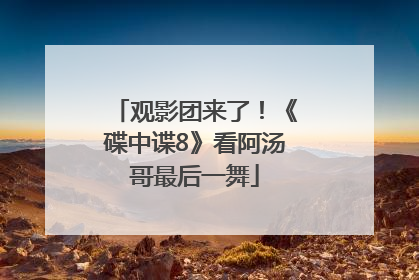 观影团来了！《碟中谍8》看阿汤哥最后一舞