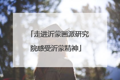 走进沂蒙画派研究院感受沂蒙精神
