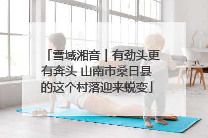 雪域湘音｜有劲头更有奔头 山南市桑日县的这个村落迎来蜕变