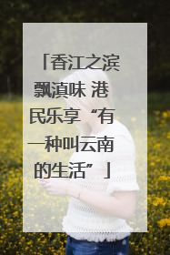 香江之滨飘滇味 港民乐享“有一种叫云南的生活”