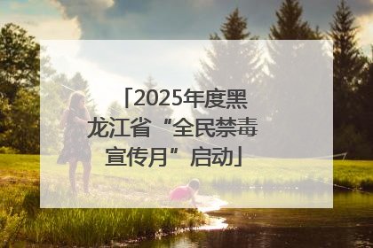 2025年度黑龙江省“全民禁毒宣传月”启动